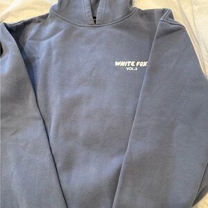 White Fox Boutique Blue Hoodie